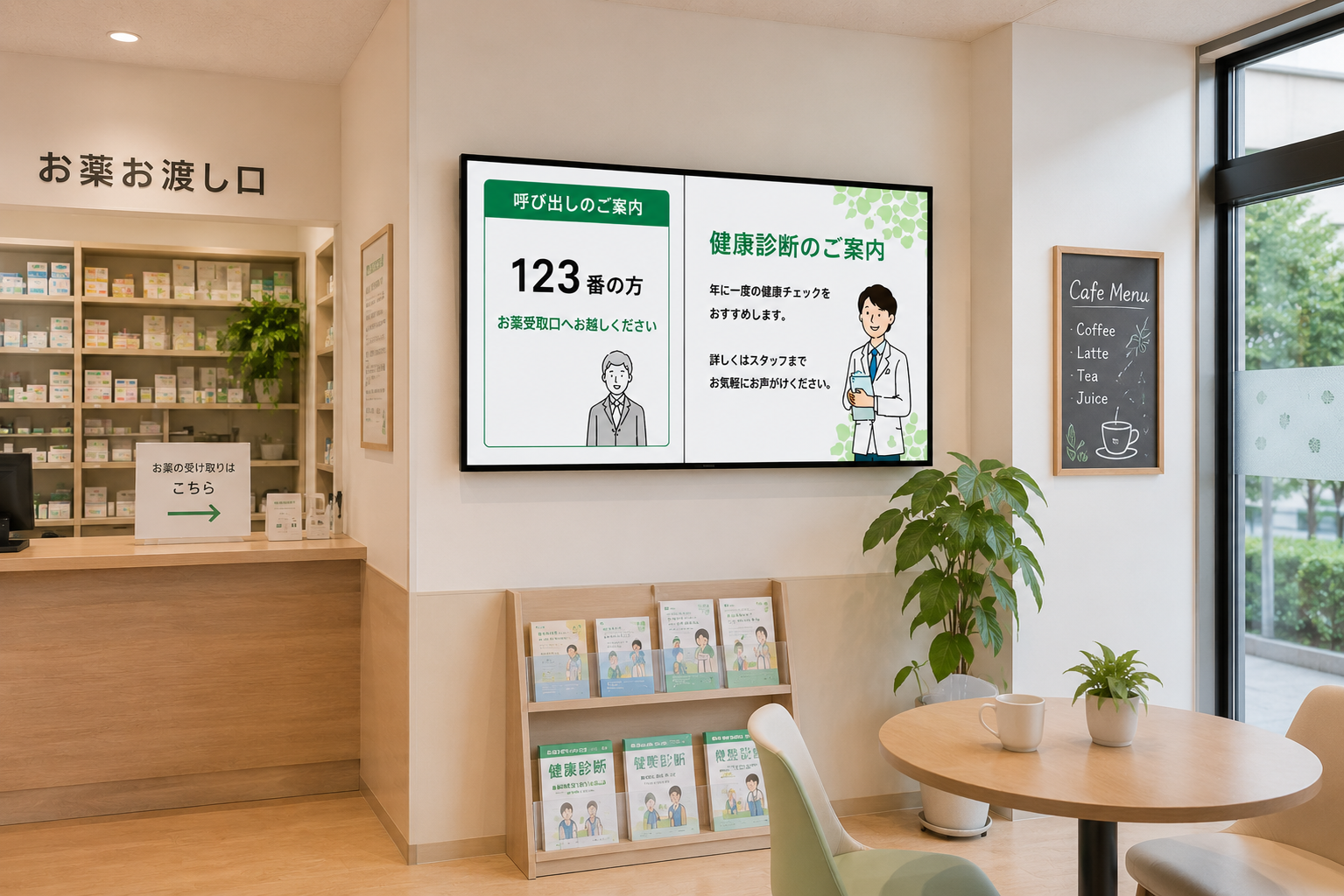 薬局・カフェ